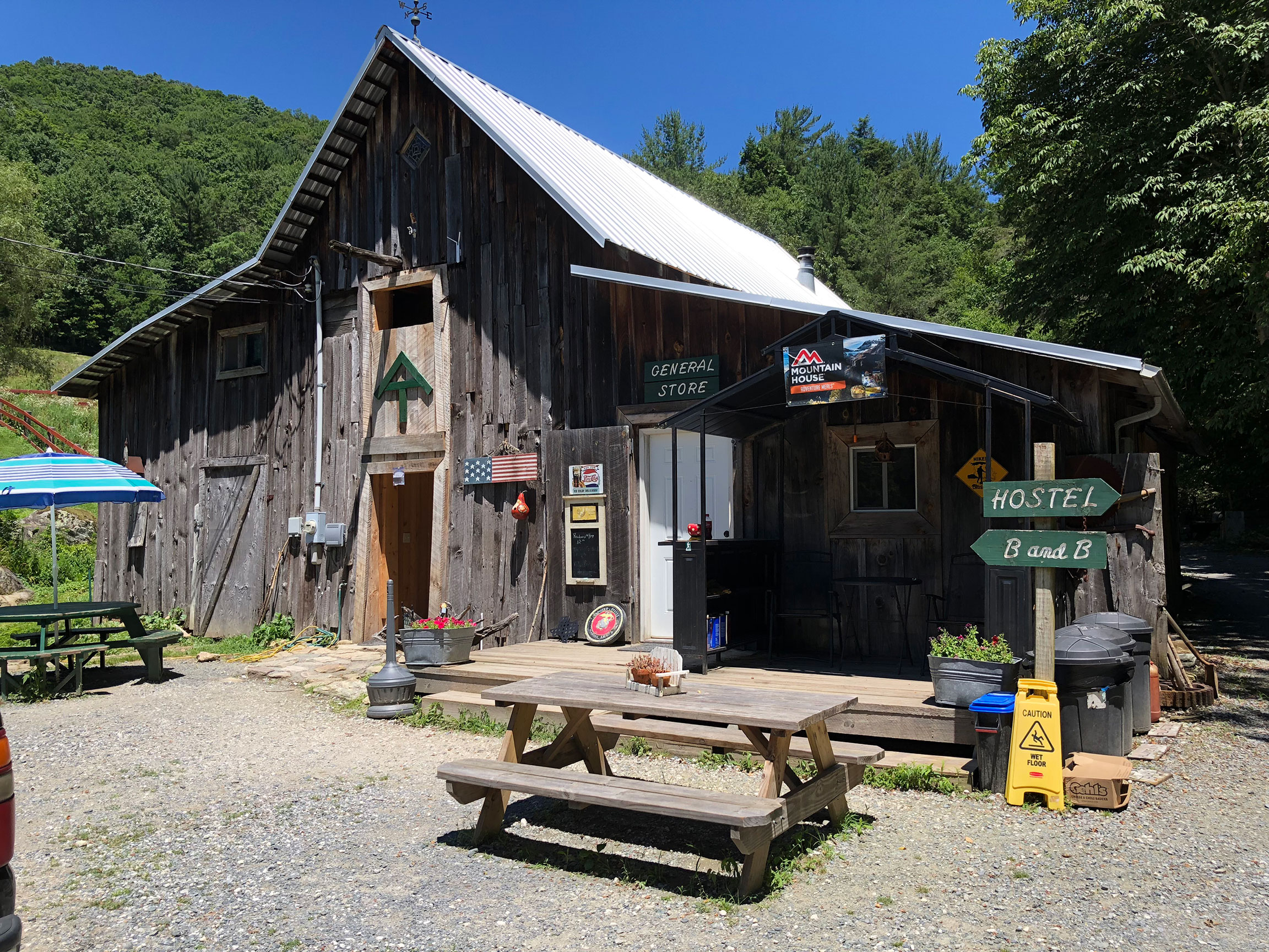 Hostel on The Appalachian Trail